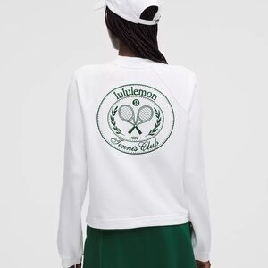 Lululemon Cotton French Terry Crewneck Pullover Tennis Club